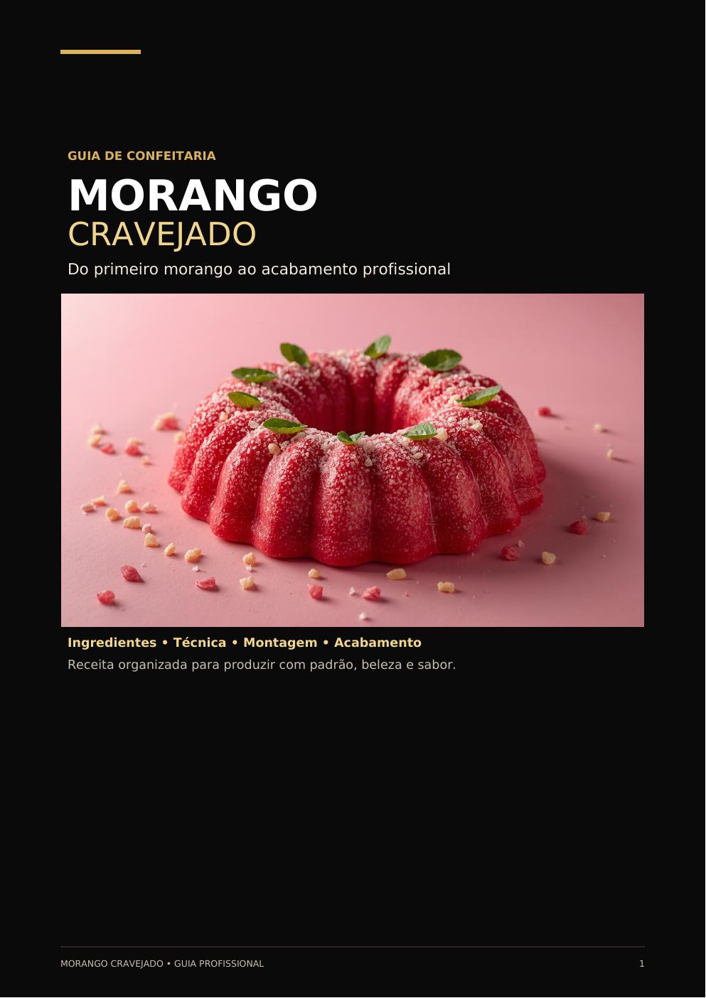 Capa do ebook Morango Cravejado